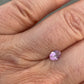 Saphir, pink-purple, oval, 0,40 ct., 5,1x4,0x2,6 mm