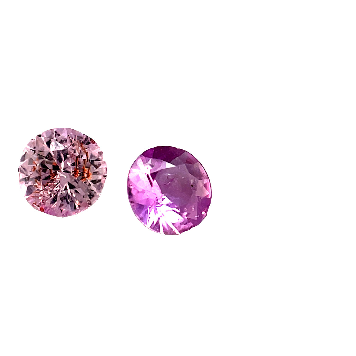 Saphir, Pink, Rund, 0,40 ct., 4,4-4,5 mm