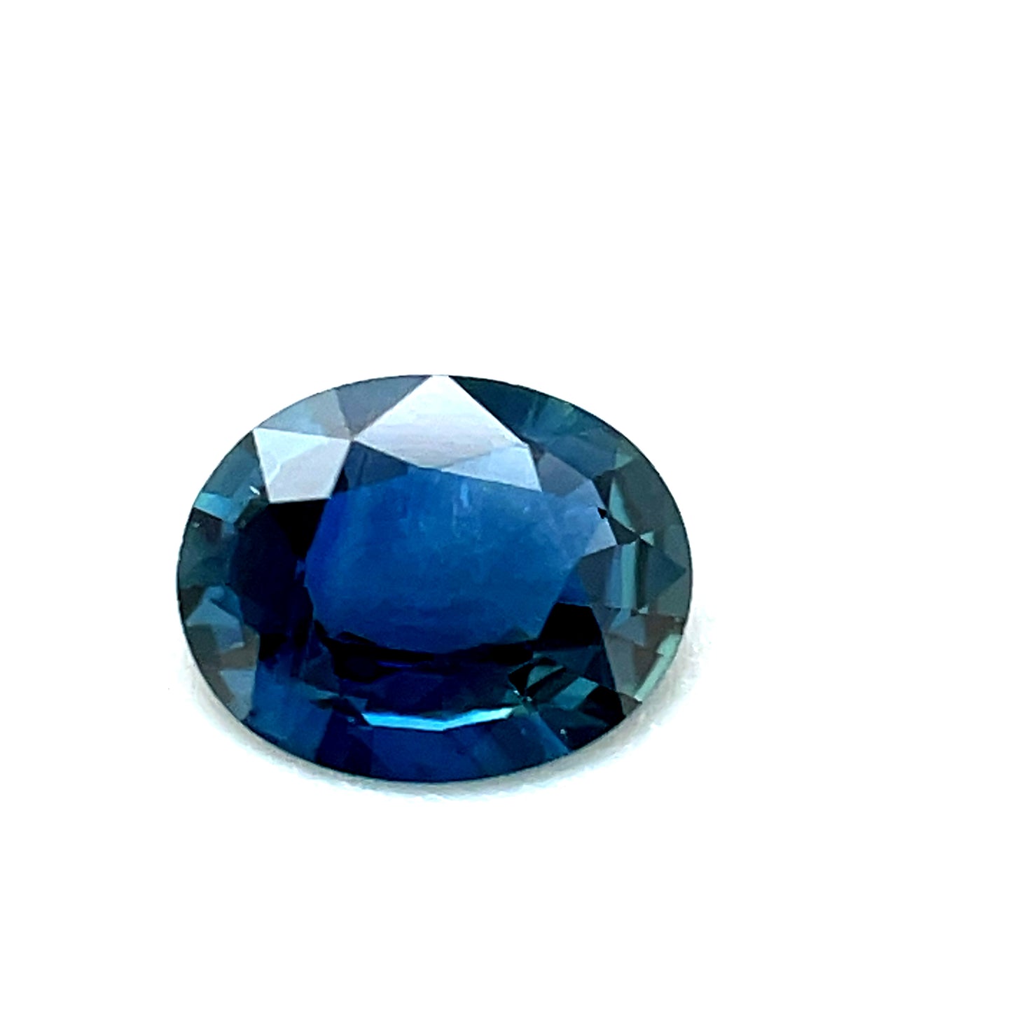 Saphir, Blau, Oval, 0,45 ct., 5,5x4,4x2,1 mm