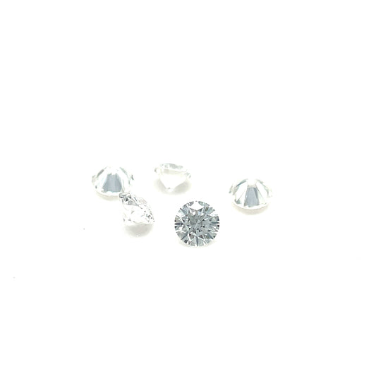 Diamant, Weiß, Rund, 0,025 ct., 1,8 mm