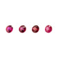 Rubin, Pink, Rund, 0,17 ct., 3,2 - 3,3 mm