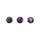 Saphir, gemischt, rosa, violett, pastell, Rund, 0,40 ct., 4,1-4,3 mm