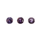 Saphir, gemischt, rosa, violett, Rund, 0,30 ct., 3,8-4,0 mm
