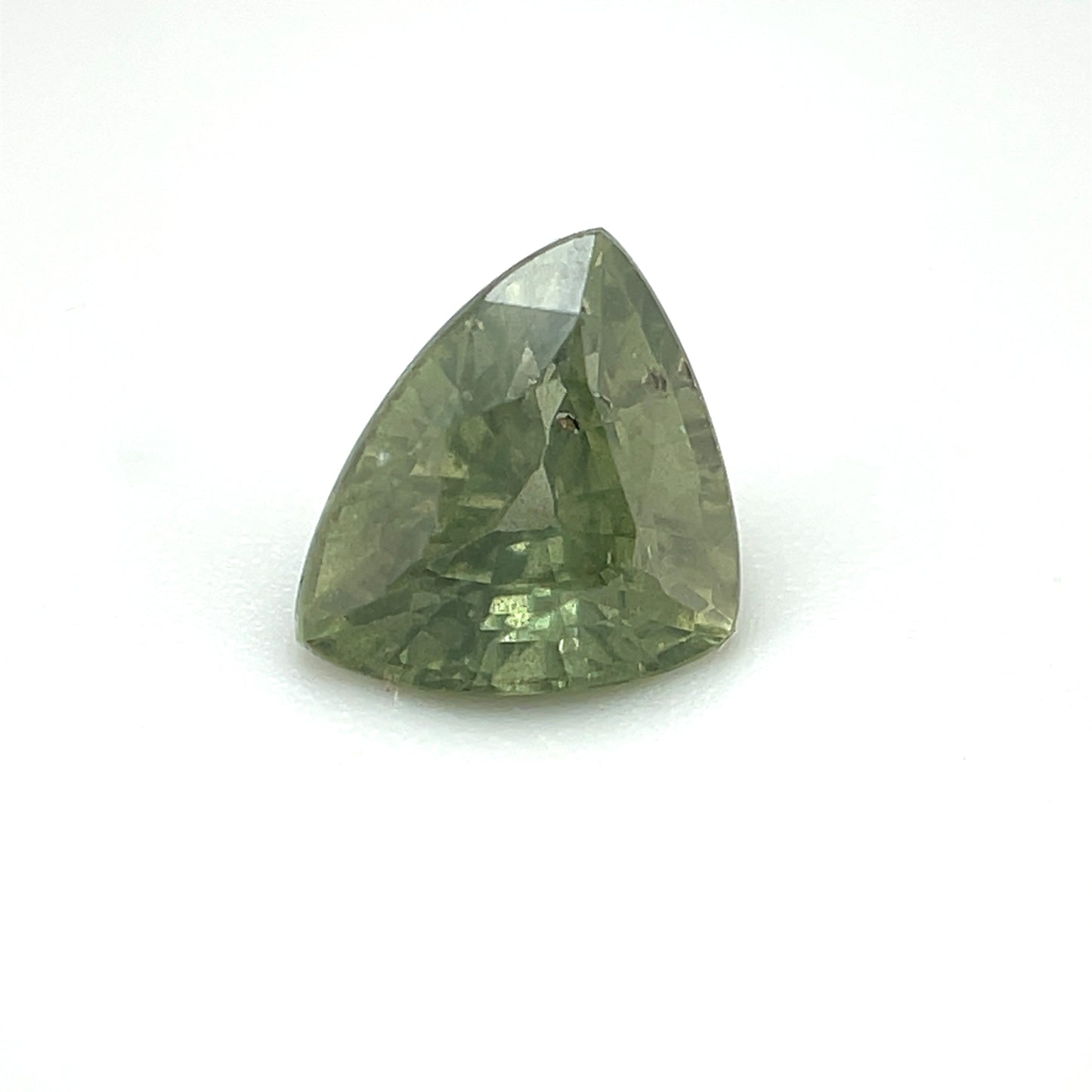 Saphir, grün, Trillon, 1,16 ct., 7,1x5,9 mm