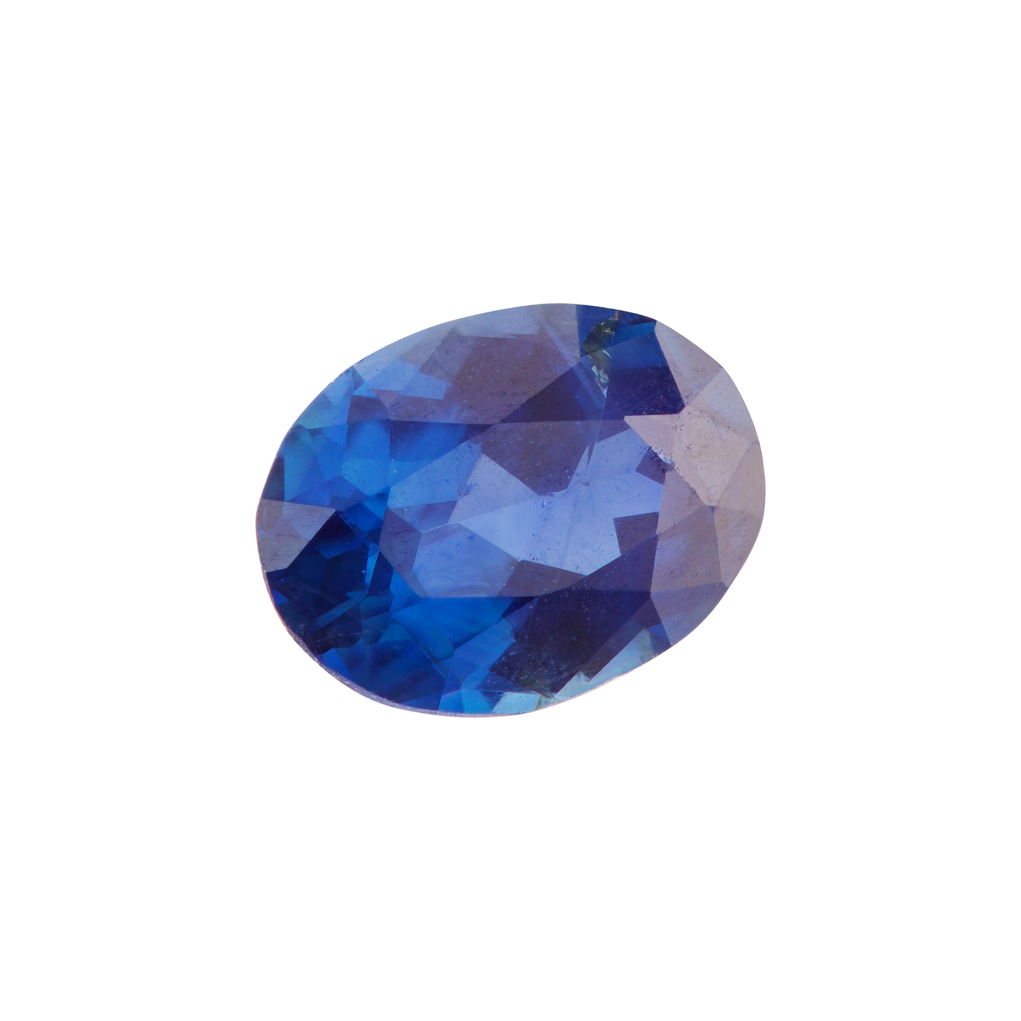 Saphir, Blau, Oval, 0,51 ct