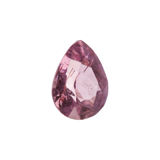 Saphir, Violett, Tropfen, 0,85 ct., 6,7x5,3 mm