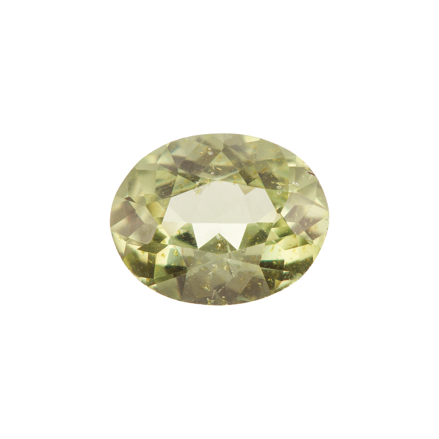 Saphir, Gelb, Oval, 0,75 ct., 5,0x6,4 mm