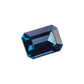 Spinell, Blau, Emerald Cut, 1,13 ct., 6,9x4,9x3,3 mm